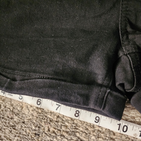 No Boundaries High-Rise Corset Shorts - Junior's Size 3 - Black - Picture 10 of 11